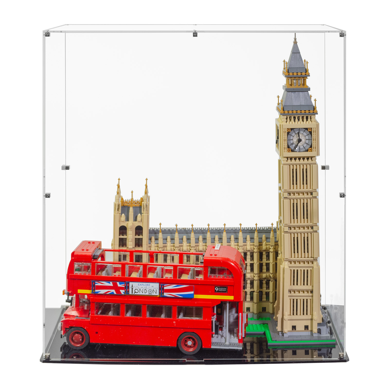 Display Case for LEGO Baseplate Build 2 Baseplates shopPOPdisplays